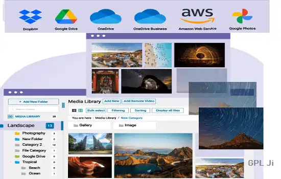 WP Media Folder GPL v5.8.5 – WordPress Media Library [Core Plugin]